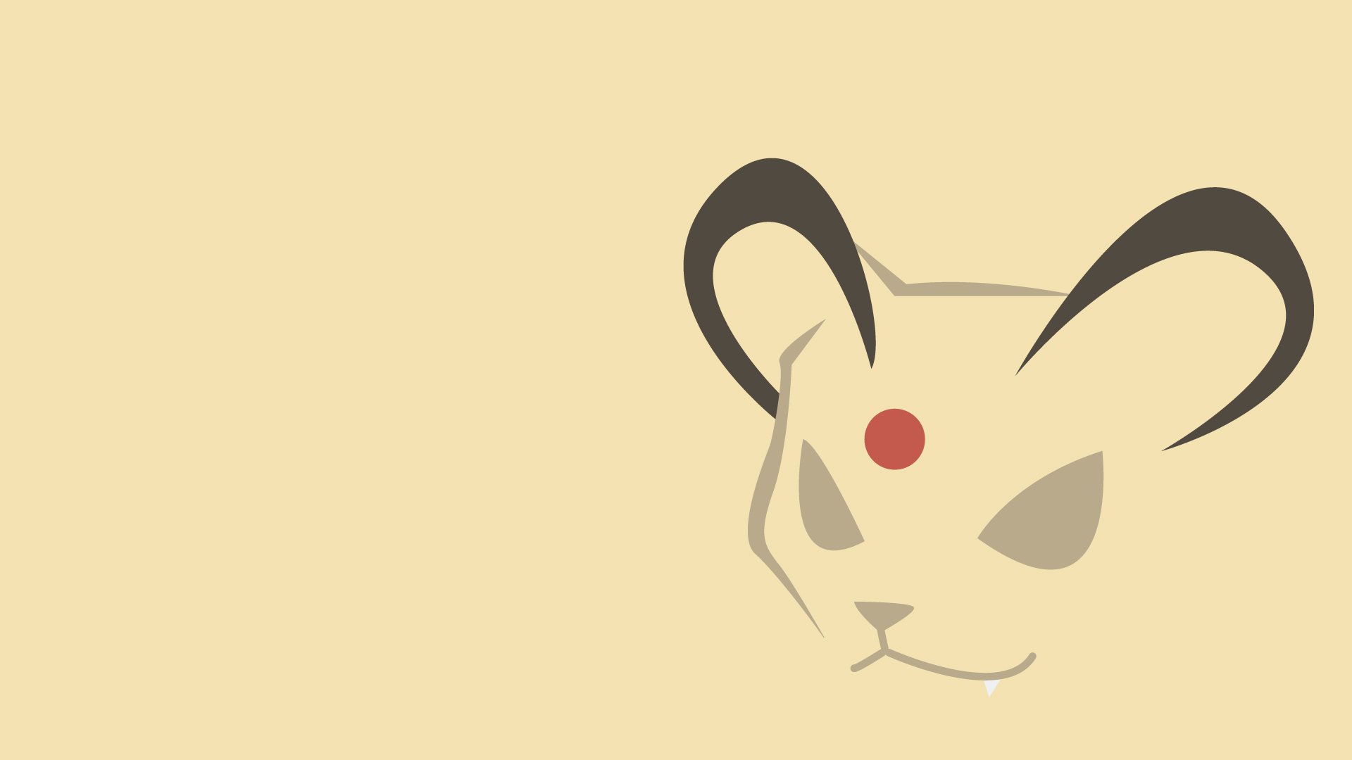 Download Minimalist Persian (Pokémon) Video Game Pokemon Minimalist Gaming HD Wallpaper