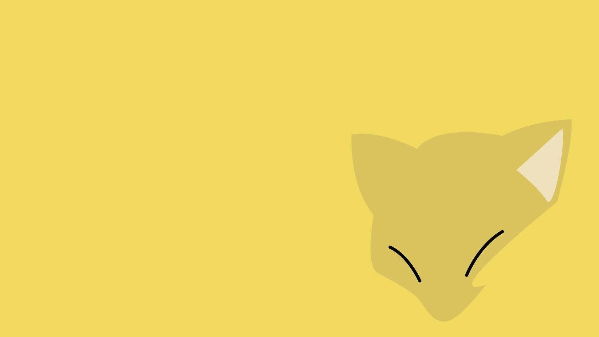 Download Minimalist Abra (Pokémon) Video Game Pokemon Minimalist Gaming HD Wallpaper