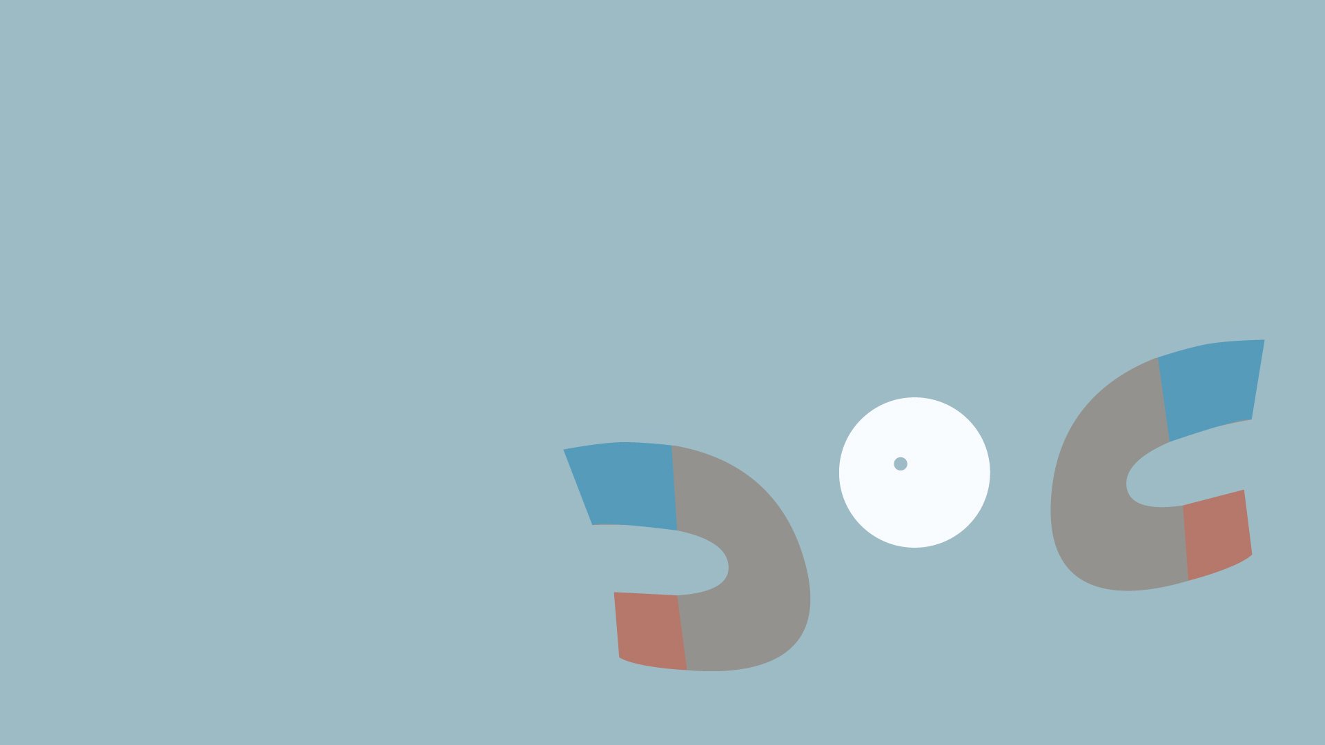 Download Minimalist Magnemite (Pokémon) Video Game Pokemon HD Wallpaper