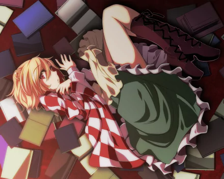 Kosuzu Motoori Anime Touhou HD Desktop Wallpaper | Background Image