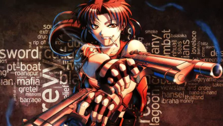 Revy (Black Lagoon) Anime Black Lagoon HD Desktop Wallpaper | Background Image