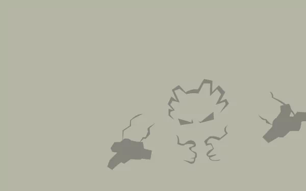 minimalist Graveler (Pokémon) video game Pokemon Minimalist Gaming HD Desktop Wallpaper | Background Image