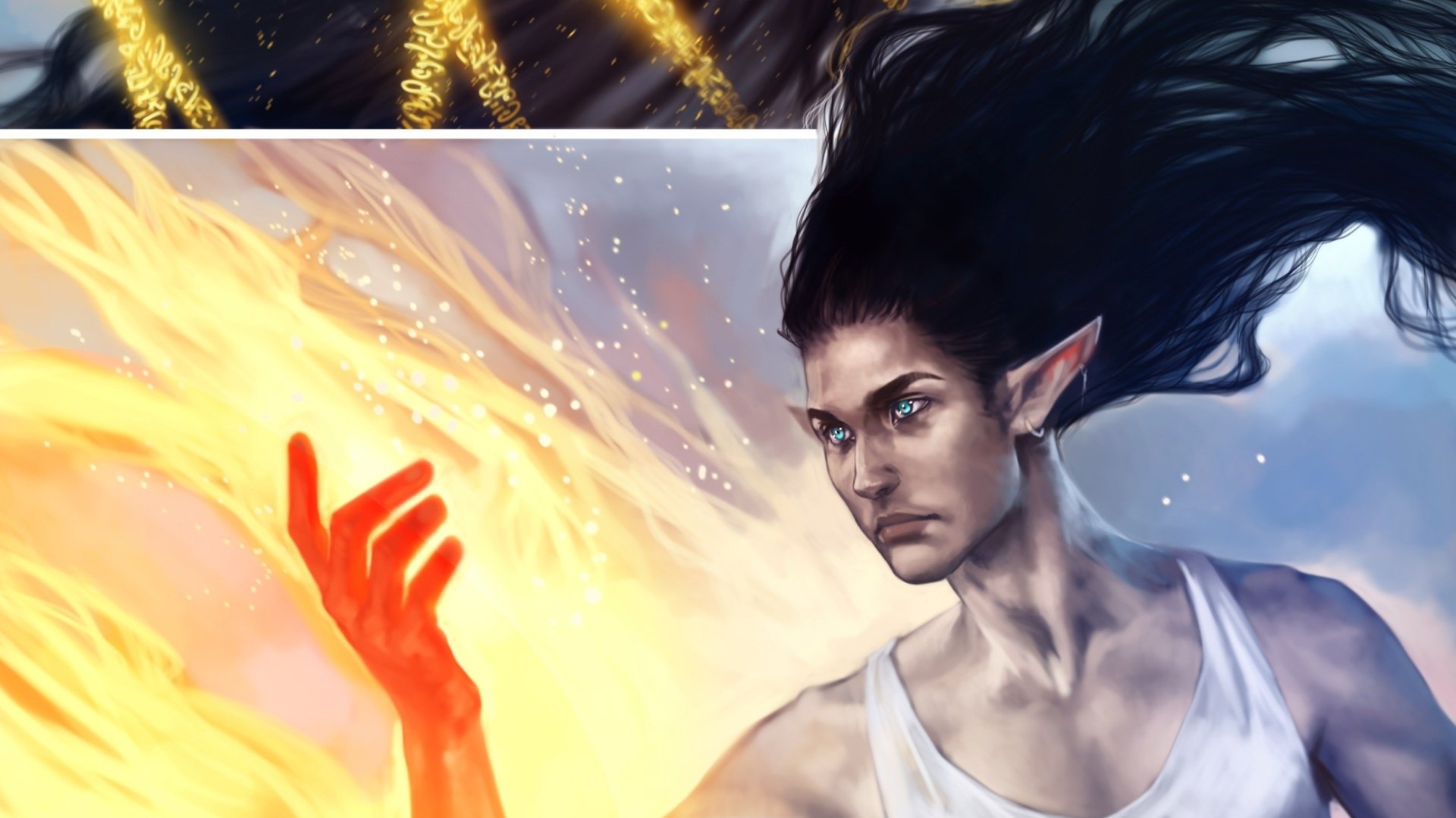 Download Elf Fantasy Men HD Wallpaper by Christina Zakhozhay