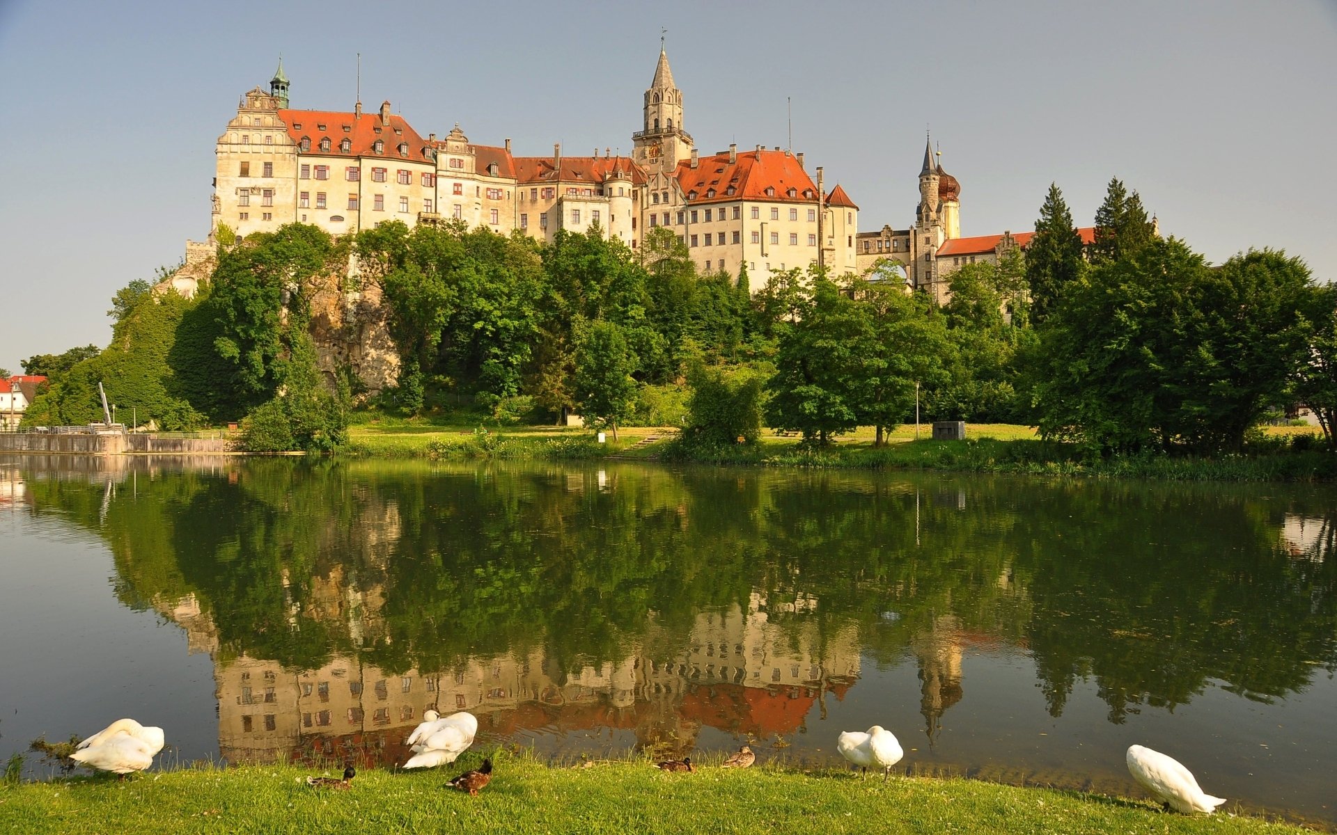 Download Man Made Sigmaringen Castle HD Wallpaper