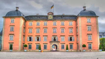 man made Schwetzingen Palace HD Desktop Wallpaper | Background Image