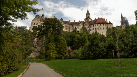 man made Sigmaringen Castle HD Desktop Wallpaper | Background Image
