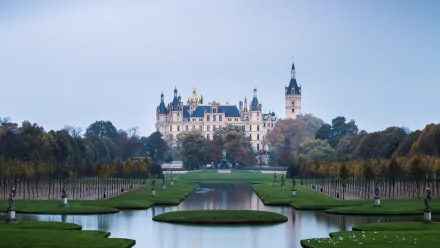 man made Schwerin Palace HD Desktop Wallpaper | Background Image