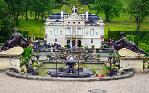 man made Linderhof Palace HD Desktop Wallpaper | Background Image