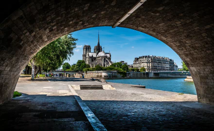 France Paris religious Notre-Dame de Paris HD Desktop Wallpaper | Background Image