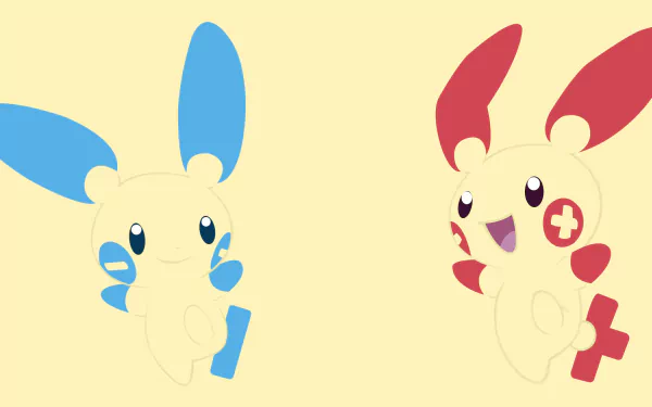  Minun and Plusle