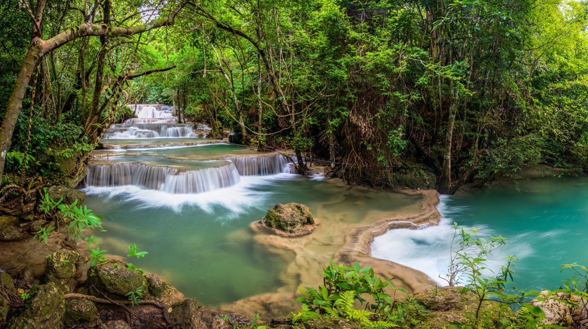 Download Thailand Nature Stream HD Wallpaper