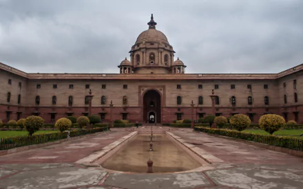 man made Rashtrapati Bhavan HD Desktop Wallpaper | Background Image