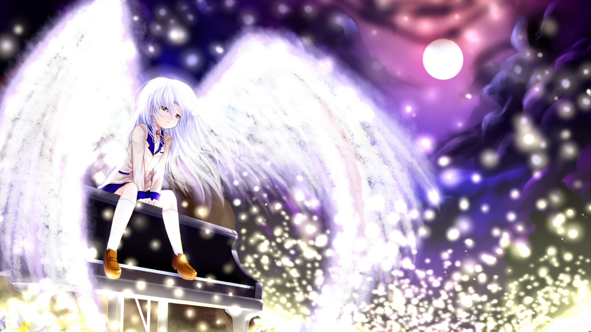 Angel Beats Full Hd Wallpaper And Background Image 1920x1080 Id563597