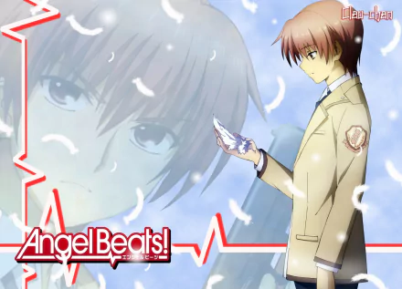 Yuzuru Otonashi Anime Angel Beats! HD Desktop Wallpaper | Background Image
