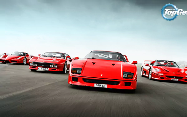  The Ferrari F40, F50, 288 GTO and Enzo by Jamie Lipman