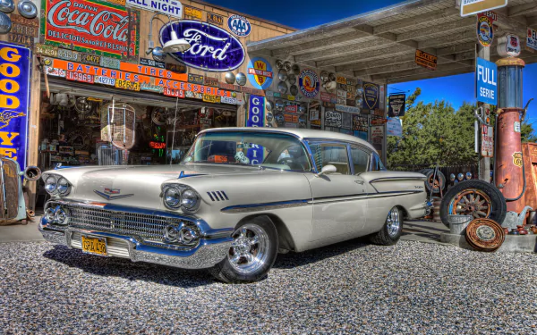 vehicle Chevrolet Bel Air HD Desktop Wallpaper | Background Image