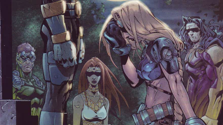 Comic 10th Muse HD Desktop Wallpaper | Background Image