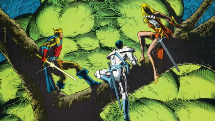 Comic camelot 3000 HD Desktop Wallpaper | Background Image