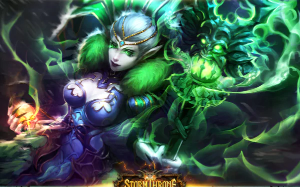video game Stormthrone HD Desktop Wallpaper | Background Image