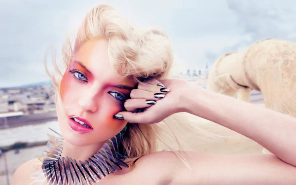 American model Celebrity Martha Hunt HD Desktop Wallpaper | Background Image