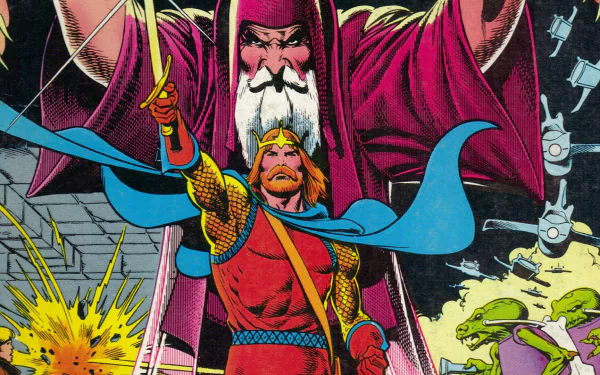 Comic camelot 3000 HD Desktop Wallpaper | Background Image