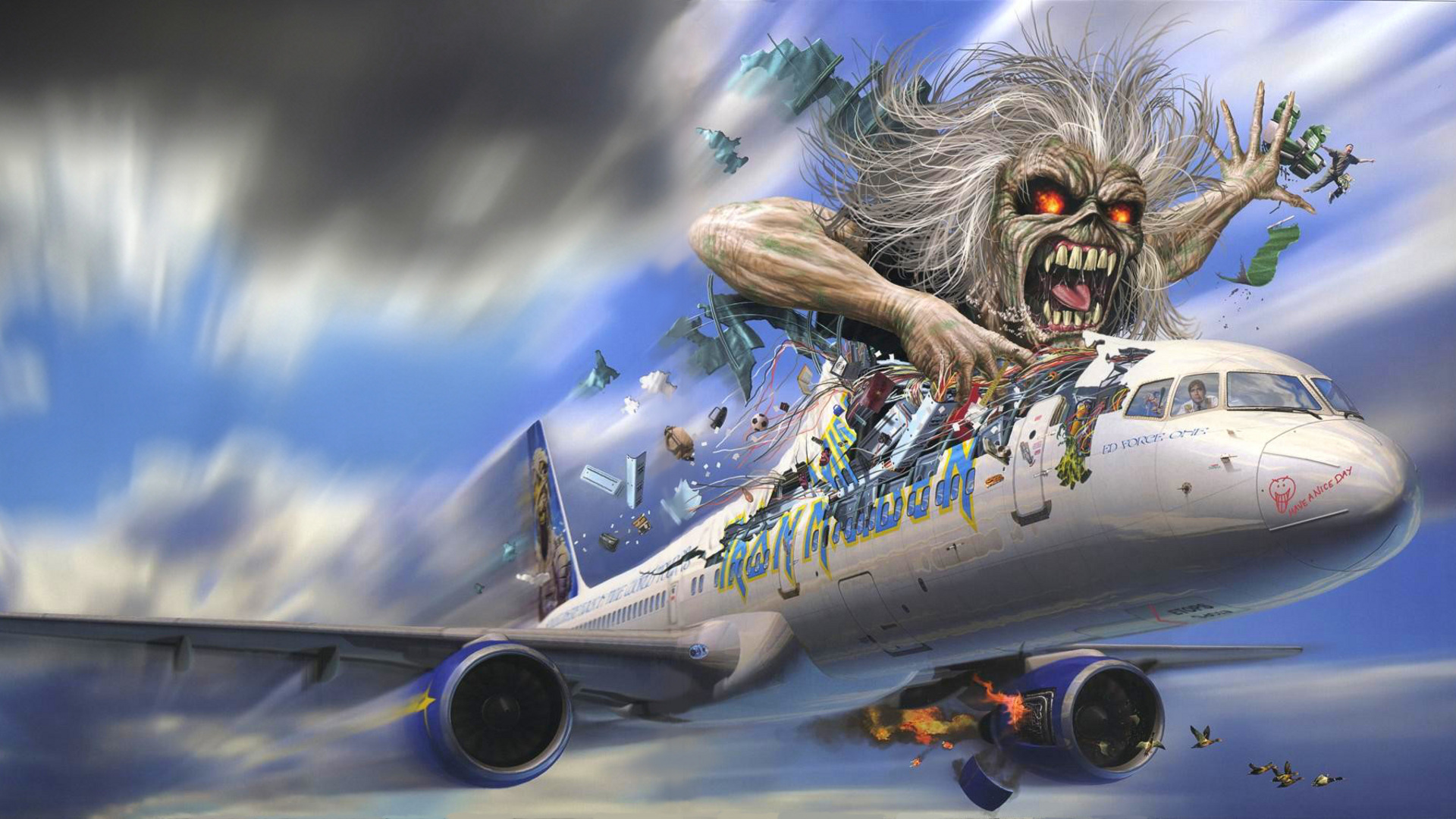 Iron Maiden HD Wallpaper | Background Image | 1920x1080 ...