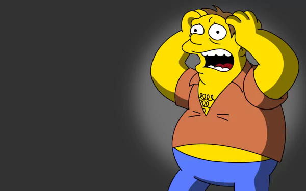 Barney Gumble TV Show The Simpsons HD Desktop Wallpaper | Background Image