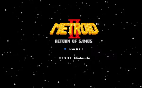 video game Metroid II: Return of Samus HD Desktop Wallpaper | Background Image