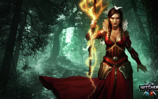 video game The Witcher: Battle Arena HD Desktop Wallpaper | Background Image