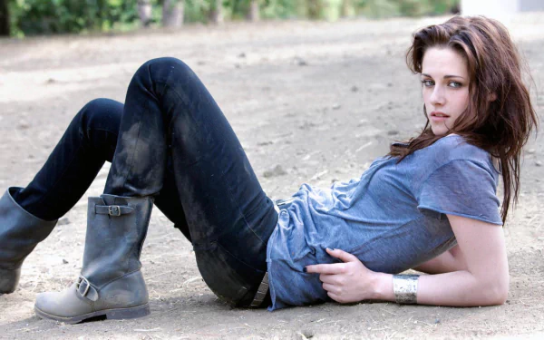 boots jeans Celebrity Kristen Stewart HD Desktop Wallpaper | Background Image