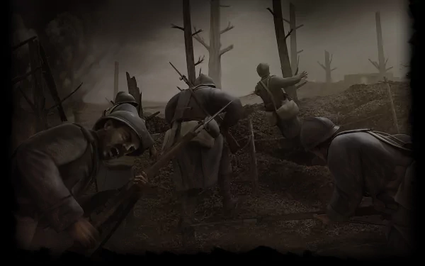  French Army Attacking