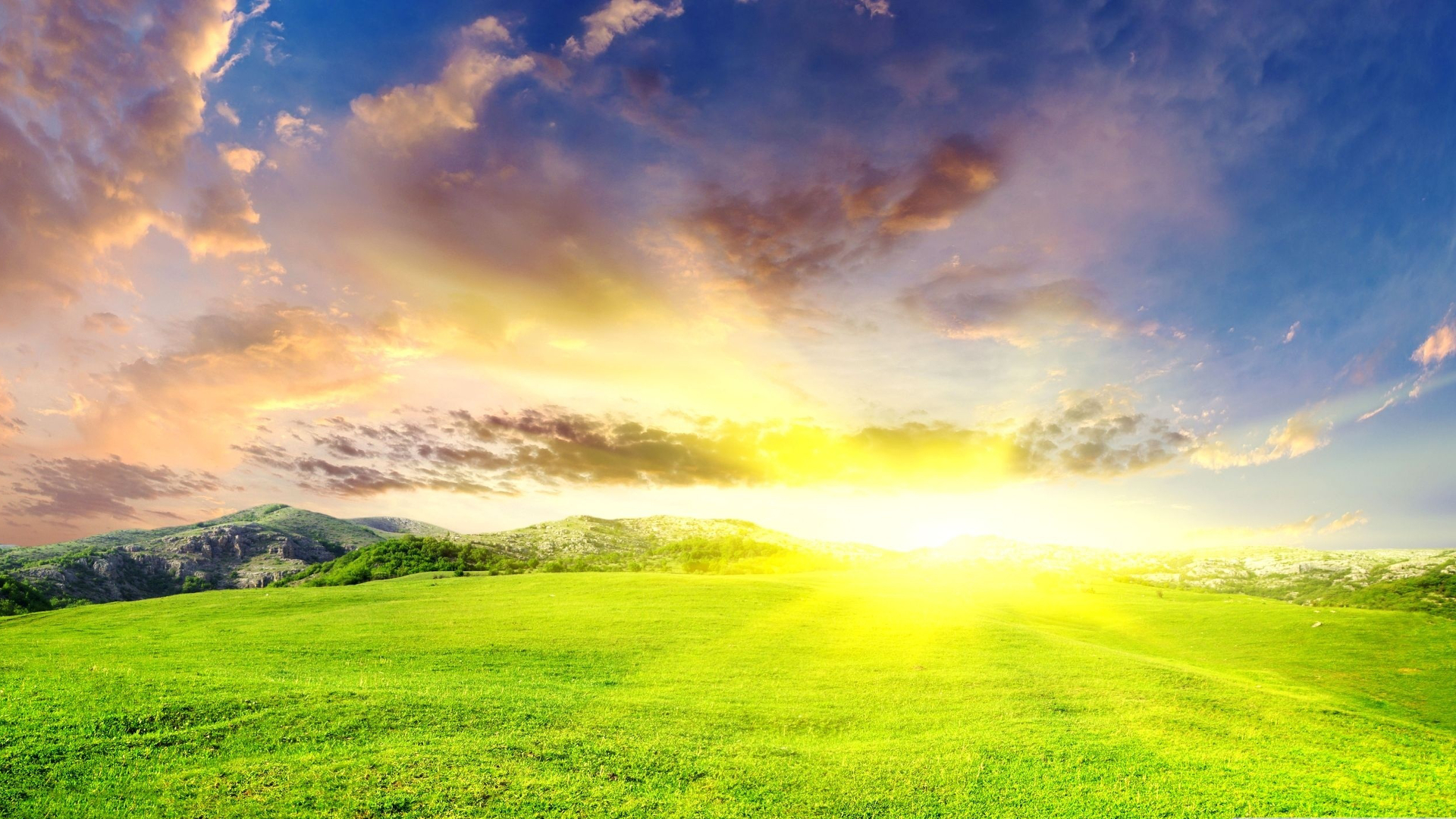 Artistic Sunrise HD Wallpaper by rmradev