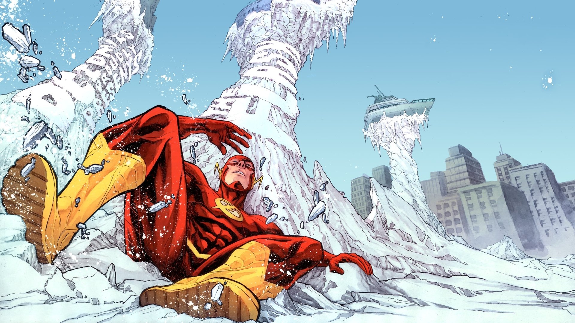 Download Comic Flash HD Wallpaper