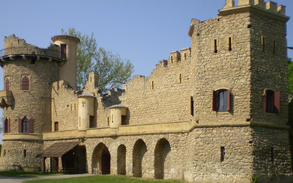 man made Janohrad castle HD Desktop Wallpaper | Background Image