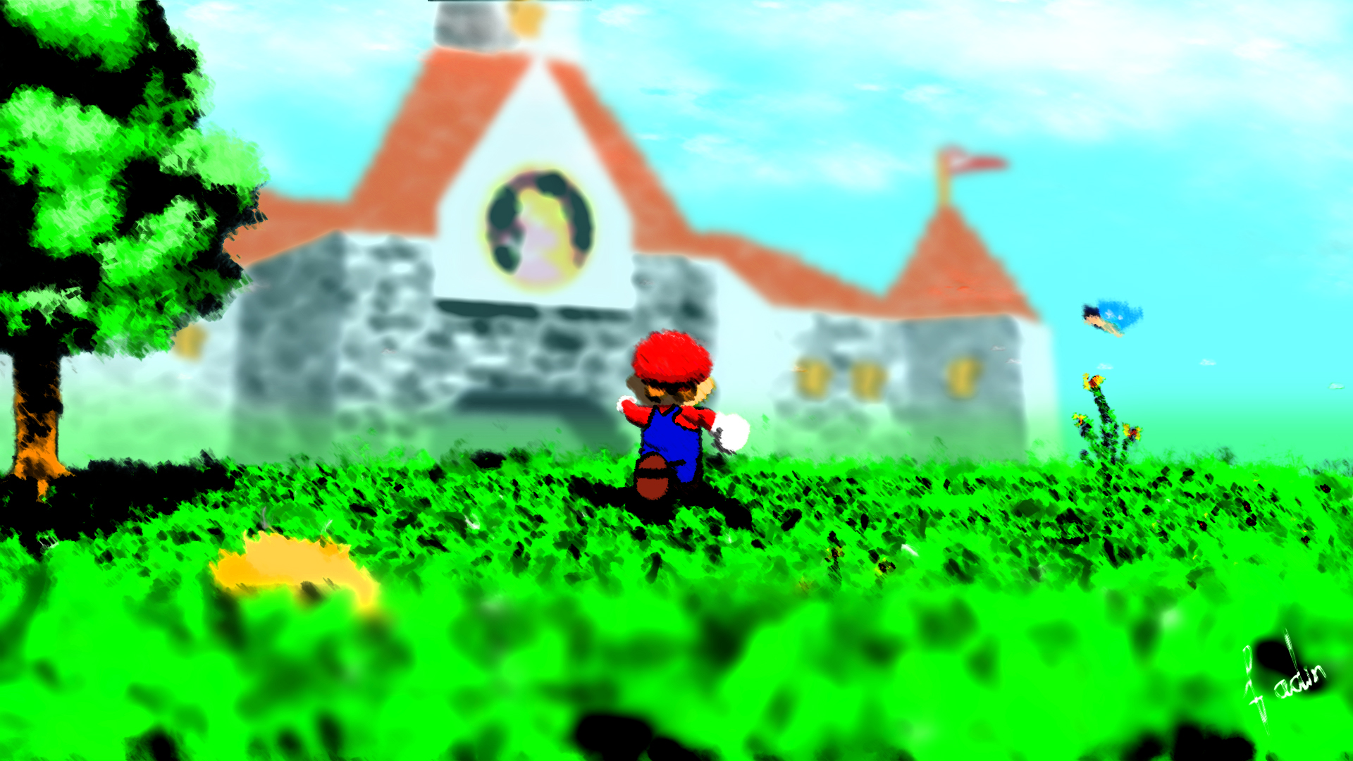 Video Game Super Mario 64 HD Wallpaper | Background Image