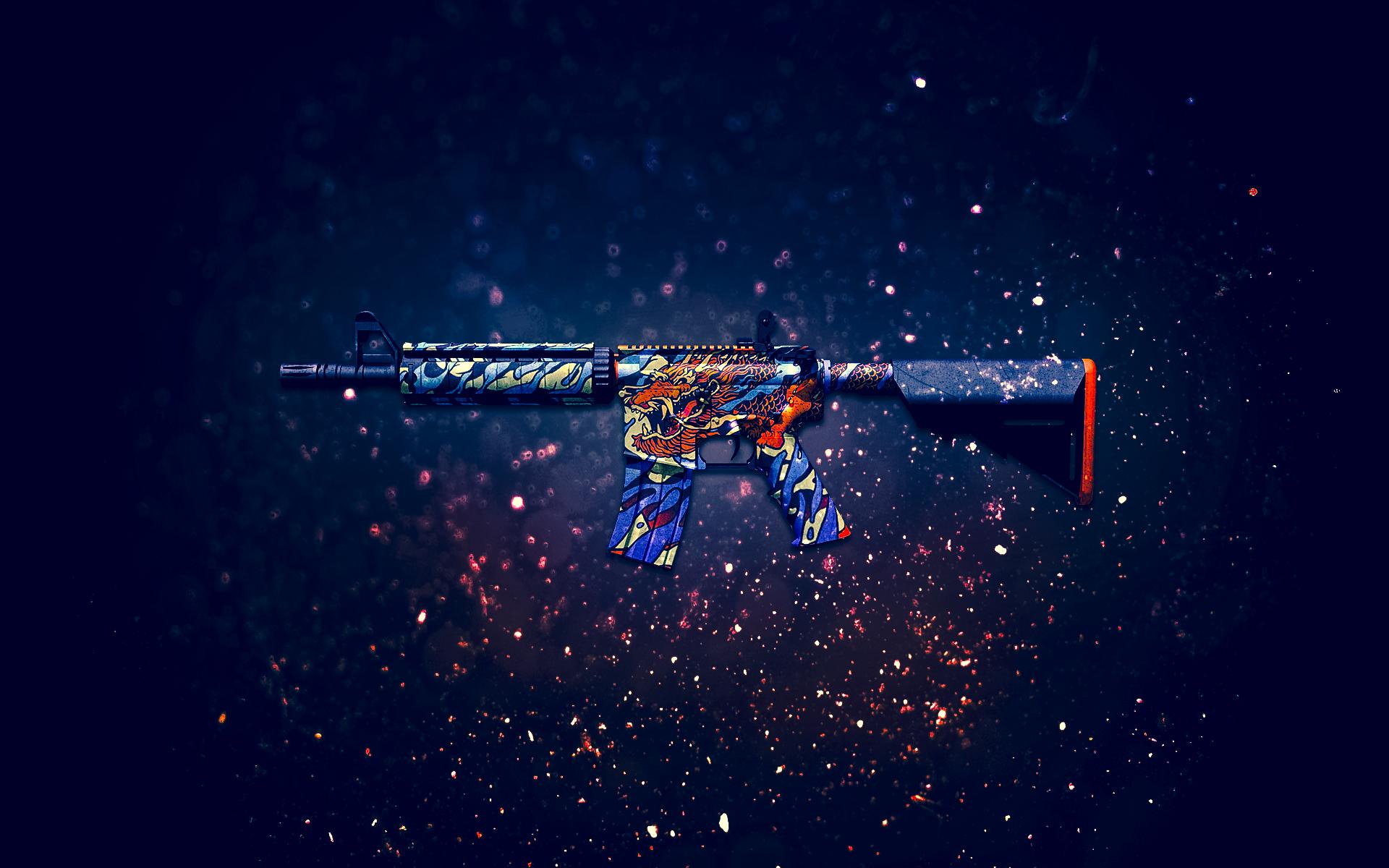 CS:GO M4A4 HOWL Skin UHD 4K Wallpaper 