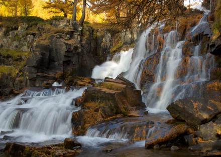 nature waterfall HD Desktop Wallpaper | Background Image