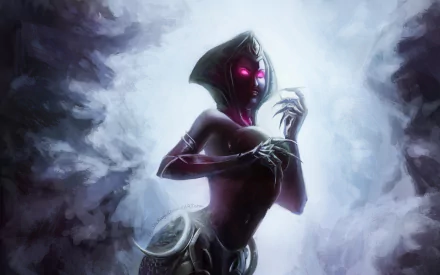  Cassiopeia, the Serpent's Embrace by Francesco Denicolò