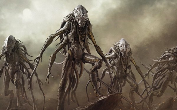 Sci Fi Creature Alien Robot War HD Wallpaper | Background Image