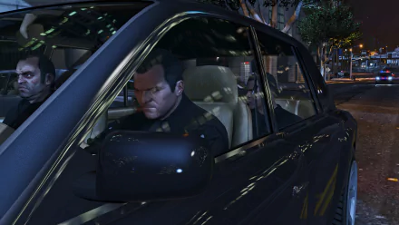 Franklin Clinton Trevor Philips Michael De Santa video game Grand Theft Auto V HD Desktop Wallpaper | Background Image