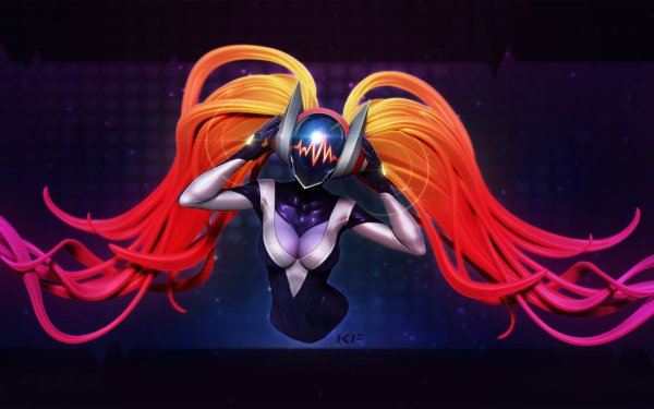 Video Game League Of Legends Sona DJ Sona Helmet Bodysuit 3D HD Wallpaper | Background Image