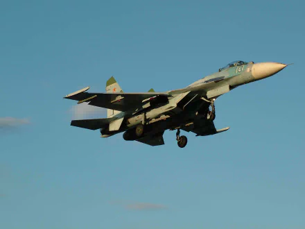 military jet fighter Sukhoi Su-27 HD Desktop Wallpaper | Background Image