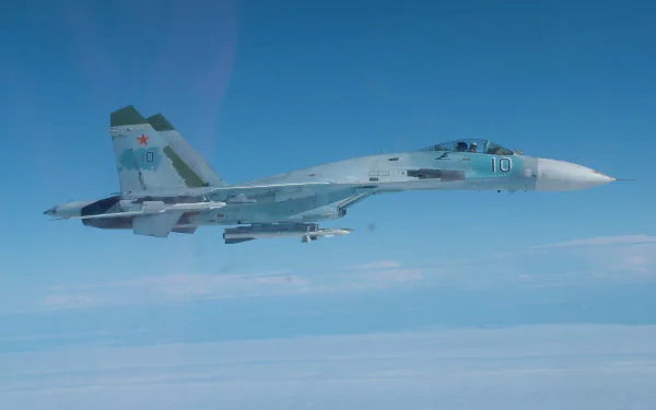 military Sukhoi Su-27 HD Desktop Wallpaper | Background Image