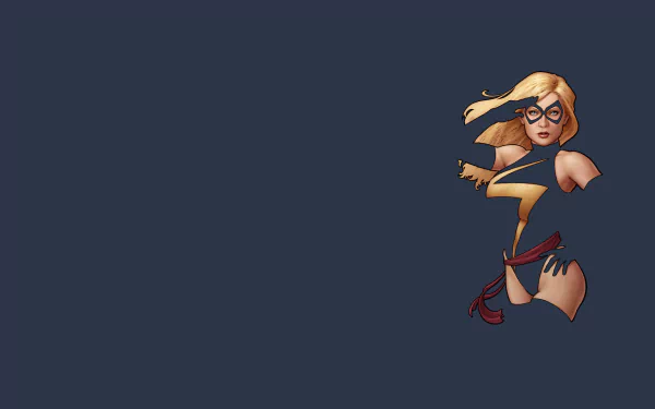 Comic Ms. Marvel HD Desktop Wallpaper | Background Image