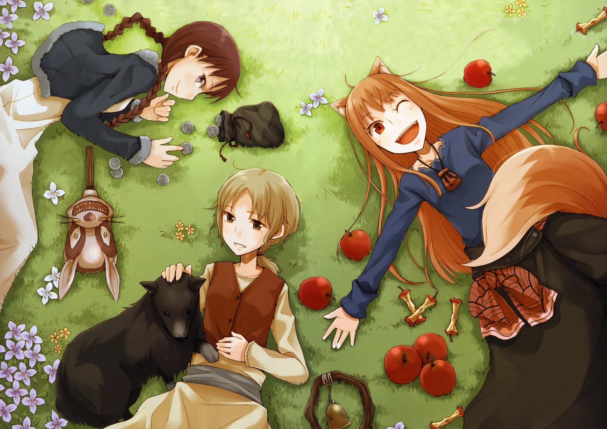 Anime Spice and Wolf HD Wallpaper | Background Image