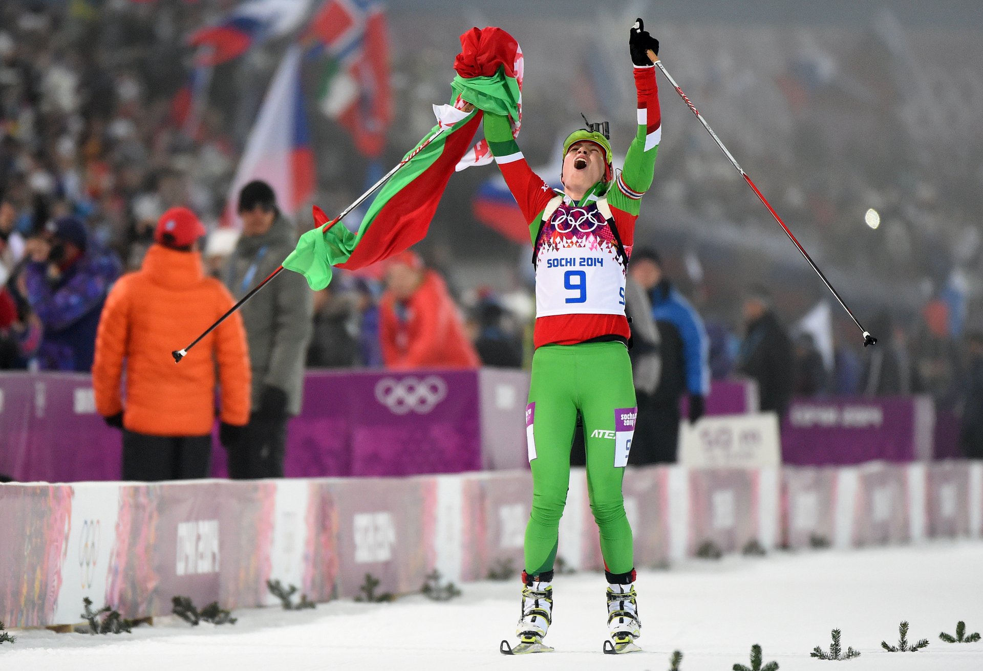 Download Skiing Sports HD Wallpaper