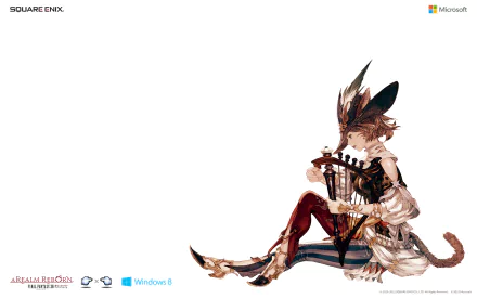 bard video game Final Fantasy XIV: A Realm Reborn HD Desktop Wallpaper | Background Image