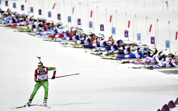 skiing Sports HD Desktop Wallpaper | Background Image