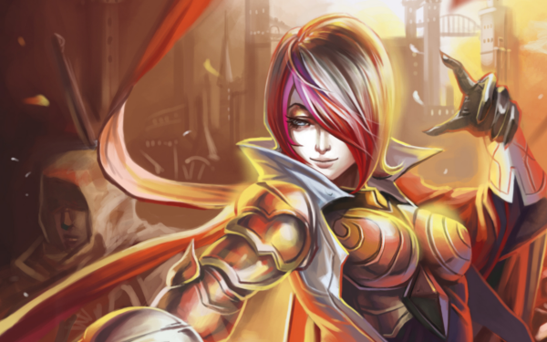 Video Game League Of Legends Fiora Armor HD Wallpaper | Background Image