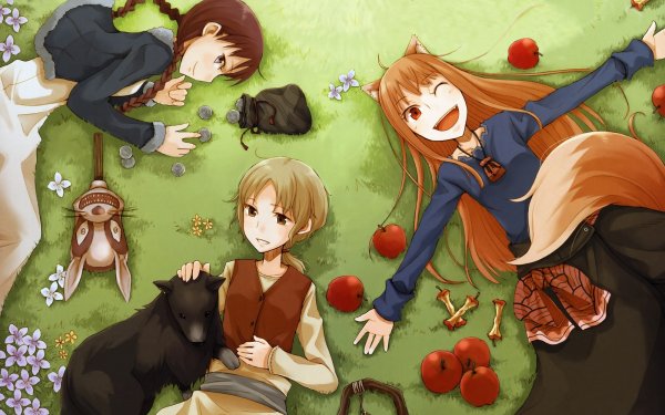 Anime Spice and Wolf Holo Kemonomimi Chloe Nora Arendt HD Wallpaper | Background Image